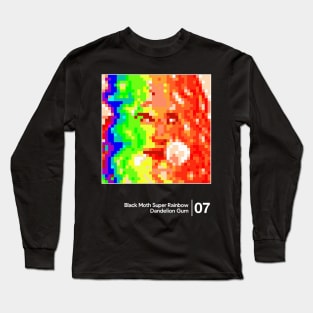 BMSR - Dandelion Gum / Minimalist Style Graphic Design Long Sleeve T-Shirt